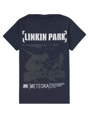 Linkin Park Black Meteora T-Shirt NWOT